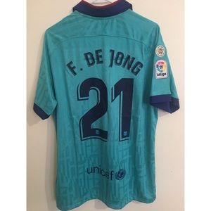 De Jong Barcelona Nike Away Jersey 2019-2020